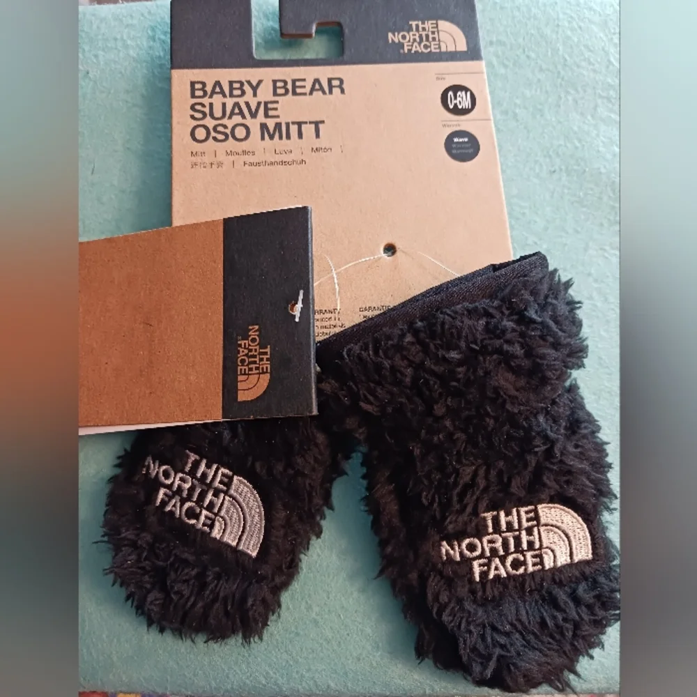The North Face BABY BEAR Suave OSO Mitt Gloves,  Baby Age 0-6 Months New